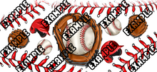 Load image into Gallery viewer, Glove Baseball UV DTF Wrap