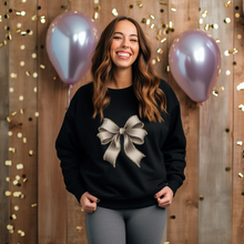 Load image into Gallery viewer, Happy New Year 2025 DTF Transfer Gold coquette bow HP-0002