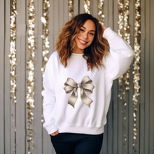 Load image into Gallery viewer, Happy New Year 2025 DTF Transfer Gold coquette bow HP-0002