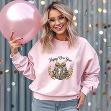 Load image into Gallery viewer, Happy New Year 2025 DTF Transfer Gold Disco Ball HP-0001