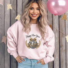 Load image into Gallery viewer, Happy New Year 2025 DTF Transfer Gold Disco Ball HP-0001