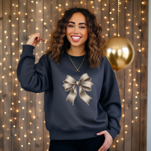 Load image into Gallery viewer, Happy New Year 2025 DTF Transfer Gold coquette bow HP-0002