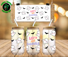 Load image into Gallery viewer, LETS GO GHOULS UVDTF Cup Wrap