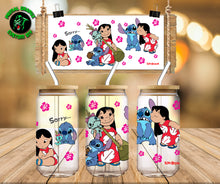 Load image into Gallery viewer, Blue Alien Friend UV DTF Wrap #8B