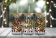 Load image into Gallery viewer, MAMA FRAME FOOTBALL UV DTF Wrap