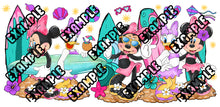 Load image into Gallery viewer, Beach Fun Mouse UV DTF Wrap #25