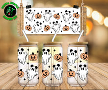 Load image into Gallery viewer, MOUSE GHOST PUMPKIN UVDTF Cup Wrap
