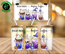 Load image into Gallery viewer, NIGHTMARE B4 COFFEE 2 #224 UVDTF Cup Wrap