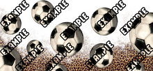 Load image into Gallery viewer, SOCCER LEOPARD UV DTF Wrap