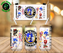 Load image into Gallery viewer, Blue Speed Star$ UV DTF Wrap #18