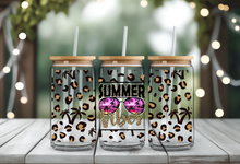 Load image into Gallery viewer, SUMMER VIBES PURPLE SUNGLASS UV DTF Wrap #92