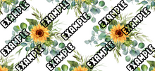 Load image into Gallery viewer, SUNFLOWER UV DTF Wrap