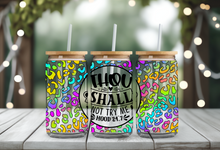 Load image into Gallery viewer, THOU SHALL NOT TRY ME UV DTF Wrap