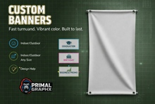 Load image into Gallery viewer, Custom Banners