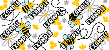 Load image into Gallery viewer, YELLOW BEES UV DTF Wrap