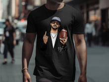Load image into Gallery viewer, Stylish Graphic Tee with Football Player Design