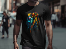 Load image into Gallery viewer, Futuristic Sci-Fi Suit Trio Graphic Tee Shirt