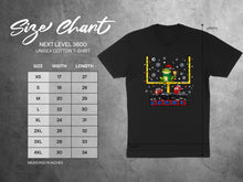 Load image into Gallery viewer, Festive Frog Football Stadium Winter Unisex T-Shirt