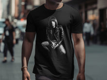 Load image into Gallery viewer, Iconic Rocker Graphic Black and White T-Shirt
