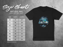 Load image into Gallery viewer, Seattle Football Eagle Print Unisex Cotton T-shirt