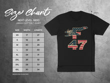 Load image into Gallery viewer, P-47 Thunderbolt Vintage Flag Graphic T-Shirt