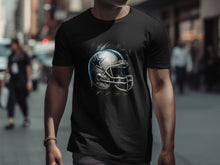 Load image into Gallery viewer, Dallas Football Helmet Graphic T-Shirt for Sports Fans