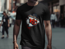 Load image into Gallery viewer, Kansas City Chiefs Logo Fan Apparel T-shirt