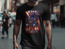 Load image into Gallery viewer, KISS Band Vintage Graphic Black Short Sleeve T-Shirt