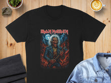Load image into Gallery viewer, Iron Maiden Band Vintage Design Black T-Shirt