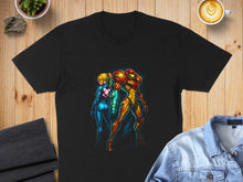 Load image into Gallery viewer, Vibrant Fusion Character Design Short Sleeve Shirt