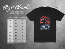 Load image into Gallery viewer, Dio Holy Diver Next Level 3600 Unisex Cotton T-Shirt