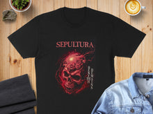 Load image into Gallery viewer, SEPULTURA Beneath The Remains Skull Graphic Shirt