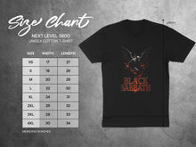 Load image into Gallery viewer, Black Sabbath Graphic Unisex Cotton T-Shirt