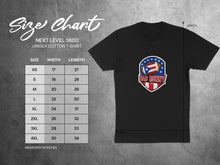Load image into Gallery viewer, Bad Bunny USA Flag Design Next Level 3600 Unisex T-Shirt