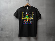 Load image into Gallery viewer, Festive Frog Holding Trophy Graphic T-Shirt