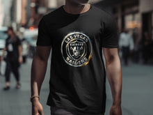 Load image into Gallery viewer, Las Vegas Raiders Logo Graphic Black T-shirt