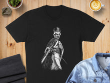 Load image into Gallery viewer, Iconic Portrait Printed Black Graphic T-Shirt