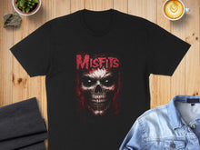 Load image into Gallery viewer, Misfits Skeleton Skull Graphic T-Shirt Printed Design