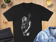 Load image into Gallery viewer, Rock Star Black Graphic T-Shirt Retro Music Tee Shirt