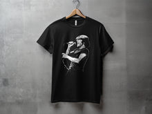 Load image into Gallery viewer, Vintage Rock Singer Graphic Print T-shirt