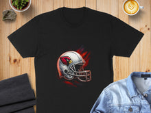 Load image into Gallery viewer, Arizona Football Helmet Graphic Black T-Shirt