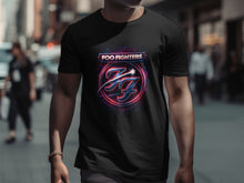 Load image into Gallery viewer, Foo Fighters Neon Logo Graphic Tee Shirt