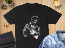 Load image into Gallery viewer, Vintage Rock Legend Guitarist Art Printed T-Shirt