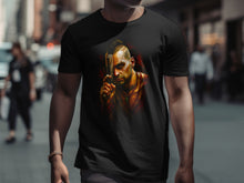 Load image into Gallery viewer, Intense Graphic Depiction of Character in Black Shirt