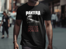 Load image into Gallery viewer, Pantera Vulgar Display of Power Graphic Tee Shirt