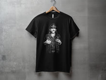 Load image into Gallery viewer, Vintage Rock Musician Graphic Black T-Shirt product