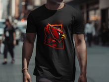 Load image into Gallery viewer, Detailed Graphic Red Cardinal Head T-shirt