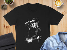 Load image into Gallery viewer, Guitarist with Hat and Sunglasses Graphic T-Shirt
