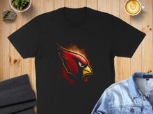 Load image into Gallery viewer, Fierce Cardinal Head Graphic Men's T-shirt Product