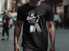 Load image into Gallery viewer, Guitarist Graphic Printed T-shirt for Music Enthusiasts